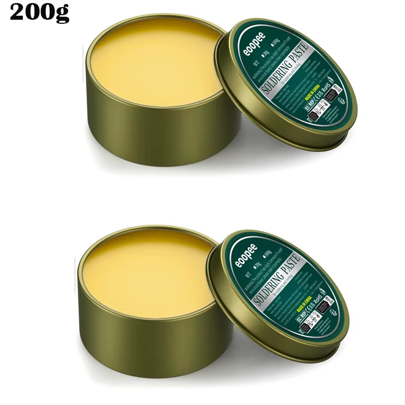 Solder Flux Paste for Electronics No Clean Flux Lead-Free Soldering Circuit Boards Copper Electrical Wire Safe Welding Paste