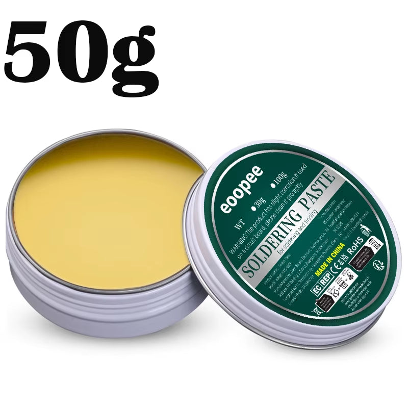 Solder Flux Paste for Electronics No Clean Flux Lead-Free Soldering Circuit Boards Copper Electrical Wire Safe Welding Paste
