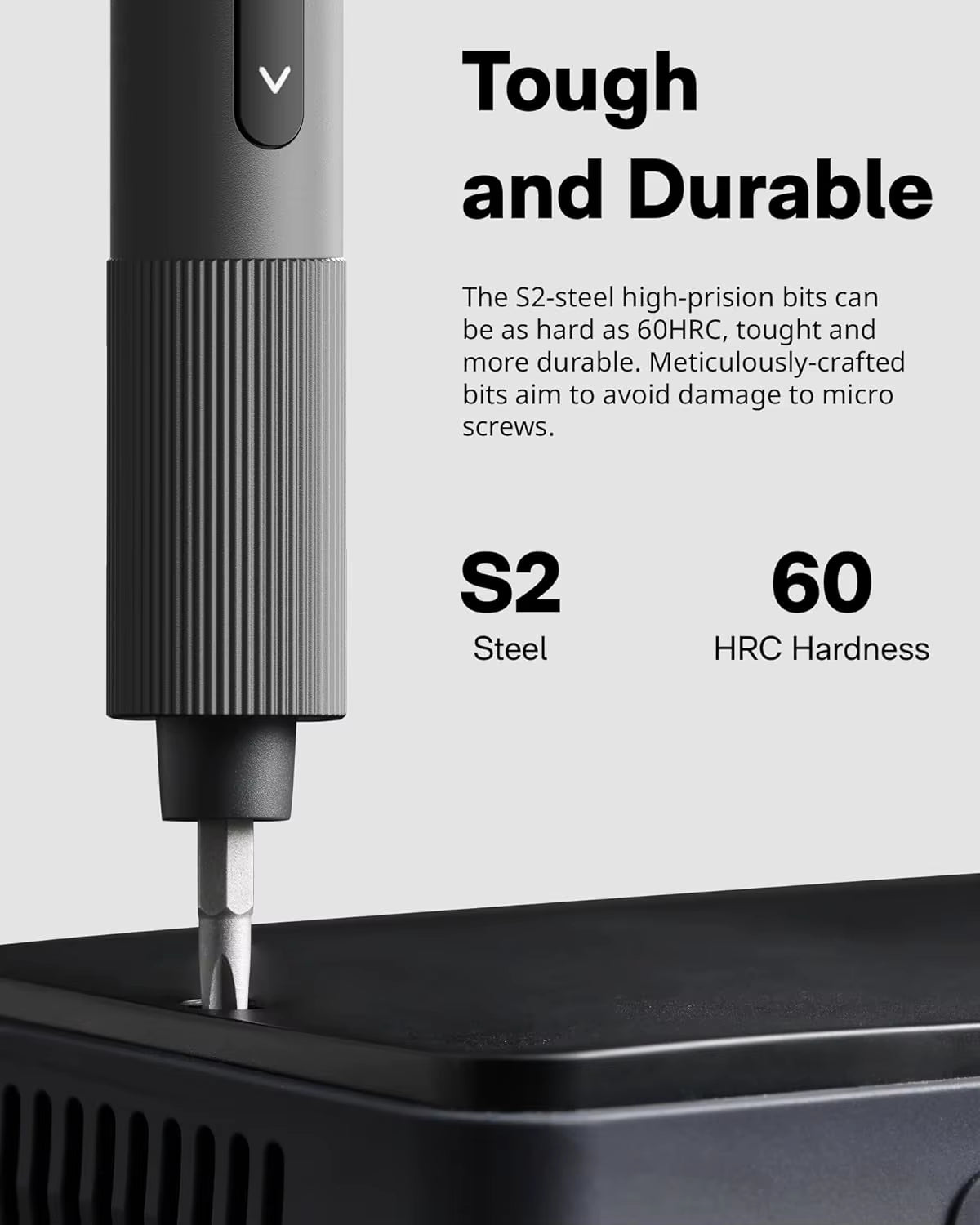25-In-1 Mini Electric Screwdriver Set, USB-C Rechargeable, Compact Magnetic Tool for Phone, Laptop, Camera Repair